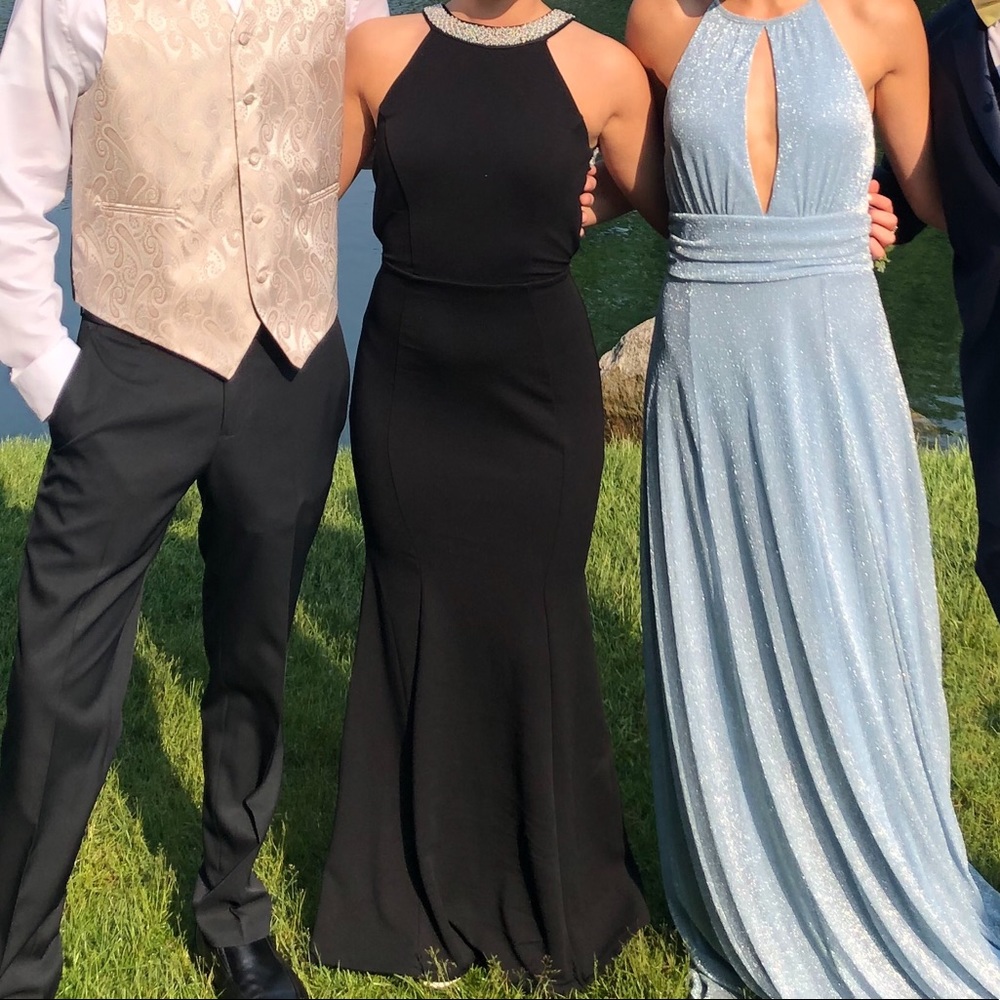 black homecoming dress